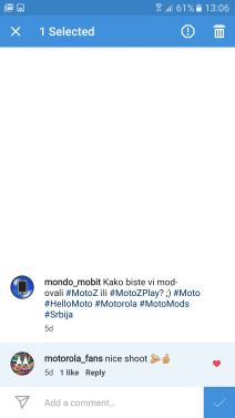 Instagram komentari lajkovanje, odgovor i prijava uvredljivih komentara