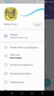 Viber tajne poruke, samouništavanje Viber poruka