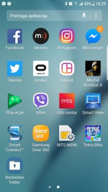 Samsung Secure Folder Bezbedan Folder s Note 7 na Samsung telefonima