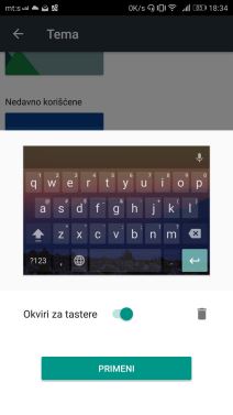 GBoard v6.2 Android i iOS Google tastatura