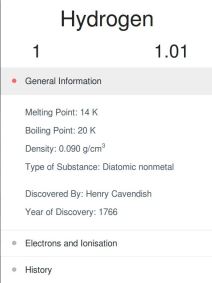 PeriodicStats besplatni interaktivni periodni sistem elemenata 