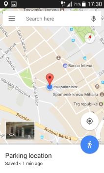 Google Maps novo ažuriranje pamti gde ste parkirali