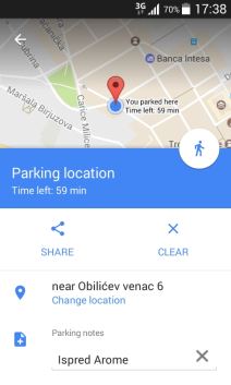 Google Maps novo ažuriranje pamti gde ste parkirali