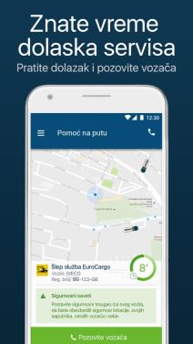 Mile Cvik, aplikacija za pomoc na putu, Android, iOS