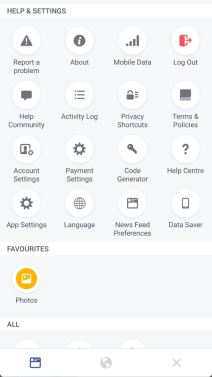 Facebook Android aplikacija novi izgled v131.0.0.25.69