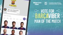 Viber Barca igrac meca, navijac meca