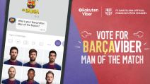 Viber Barca igrac meca, navijac meca
