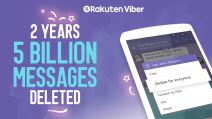 Viber oriši poruku opcija, Viber brisanje poslatih poruka