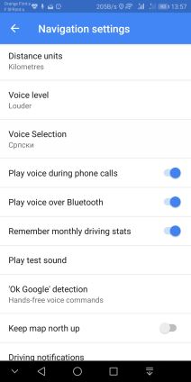 Google Maps navigacija srpski jezik kako podesiti
