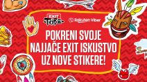 EXIT festival Viber stikeri