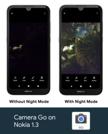 Android Go kamera unapredenje jeftini telefoni, Google Camera Go Night Mode i HDR update Nokia 1.3