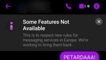 messenger ne rade opcije iskljucene u srbiji problem kako rešiti facebook