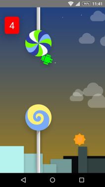 Android Lollipop easter egg