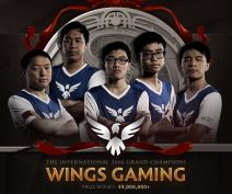 The International 2016 Dota 2 Wings Gaming pobednik