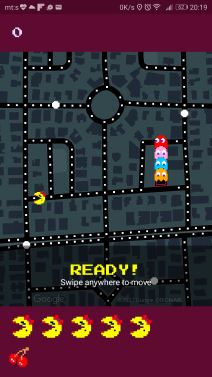 Google Maps Pac-Man 1. april