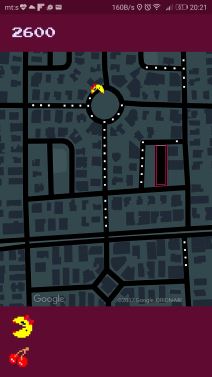Google Maps Pac-Man 1. april