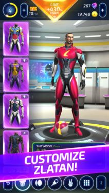 Zlatan: Legends Zlatan Ibrahimovic igra za iPhone, iPad, iPod