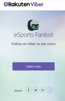 Viber online eSport prenosi