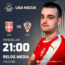 Liga Nacija Srbija protiv Hrvatske 