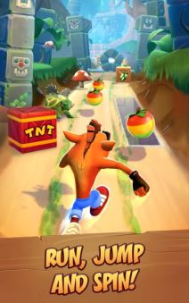 Crash Bandicoot Mobilna igra Android iOS video foto, Crash Bandicoot: On the Run video foto
