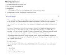 youtube super chat applause donacija pretplata