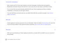 youtube super chat applause donacija pretplata