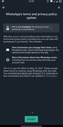 whatsapp aplikacija ceo will cathcart uslovi korišcenja privatnost podataka facebook