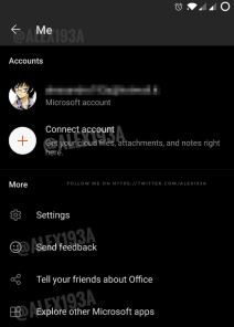office dark mode word microsoft android telefon aplikacije