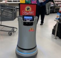 prati vas po prodavnici dok nešto ne kupite ovaj robot je prava napast za sladokusce