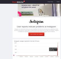 Instagram Facebook problem ne rade društvene mreže Pao Instagram pao Facebook