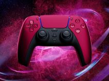 playstation 5 konzola dualsense cosmic red & midnight black kontroler video foto cena kupovina