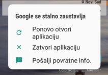 android telefoni ne rade aplikacije