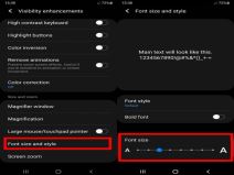 kako promeniti veličinu teksta na telefonima