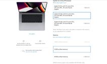 M1 verzije čipova na 16'' modelu