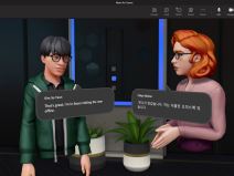 Razgovor kolega kao avatara