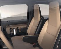 Canoo pikap unutrašnjost