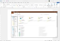 Windows i Word prozori sa drugačijim temama