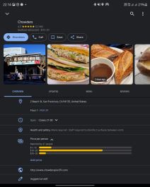 Rezervacija stola i provera cene direktno u Google Maps