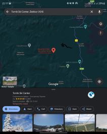 Lokacija sa desktop računara otvorena na mobilnom uređaju