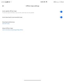 Auto download recommendend maps u podešavanjima