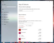 Brisanje aplikacija sortiranje po veličini