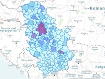 Koronavirus mapa Srbije