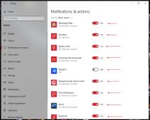 Isključivanje obaveštenja za svaku aplikaciju pojedinačno