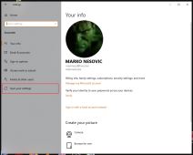 Podmeni za sinhronizaciju