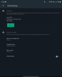 Bekap poruka na WhatsApp aplikaciji