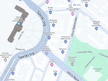 Here We Go mapa Savskog trga u Beogradu