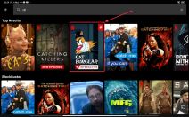 Netflix na tabletu koji podržava interakciju