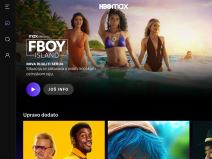 Početna strana nove HBO Max aplikacije za Android
