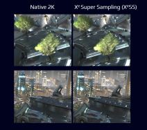 Intel XeSS skaliranje 2K na 4K