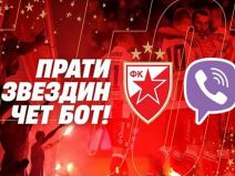FK Crvena zvezda Viber čet bot